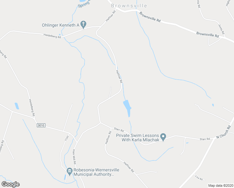 map of restaurants, bars, coffee shops, grocery stores, and more near 412 Heffner Road in Wernersville