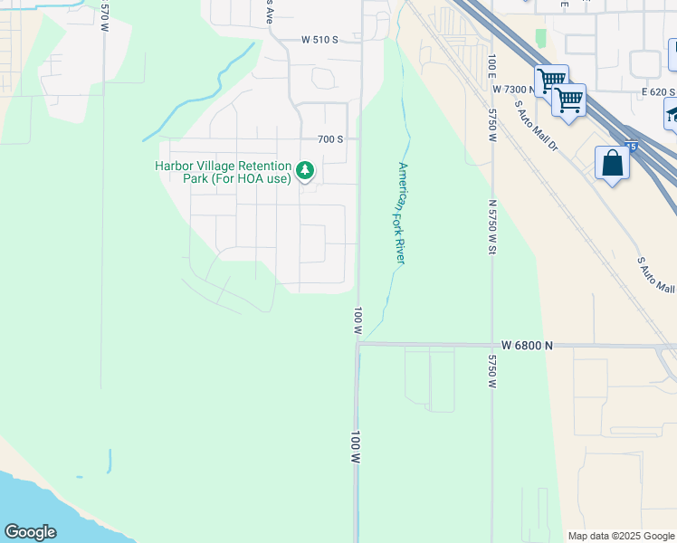 map of restaurants, bars, coffee shops, grocery stores, and more near 942 120 West in American Fork
