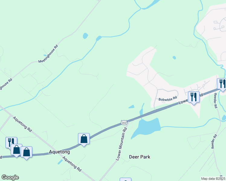 map of restaurants, bars, coffee shops, grocery stores, and more near 718 Fox Tail Court in New Hope