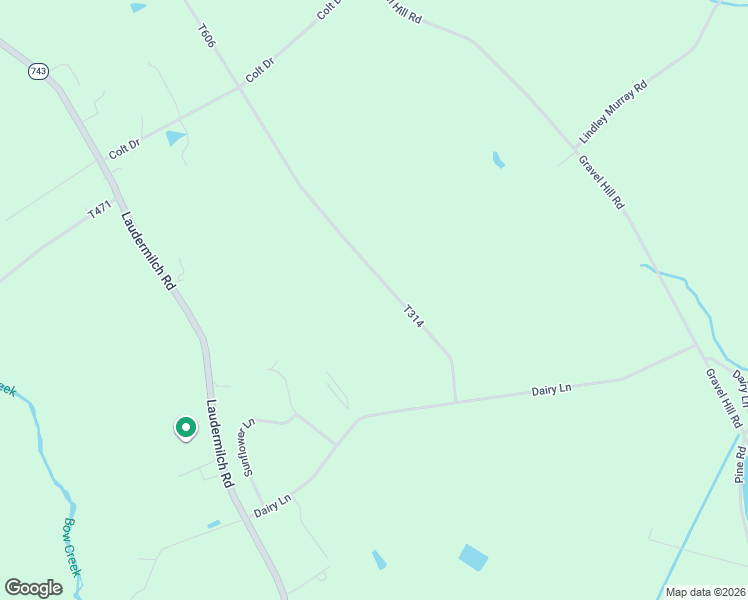 map of restaurants, bars, coffee shops, grocery stores, and more near 183 County Line Road in Palmyra