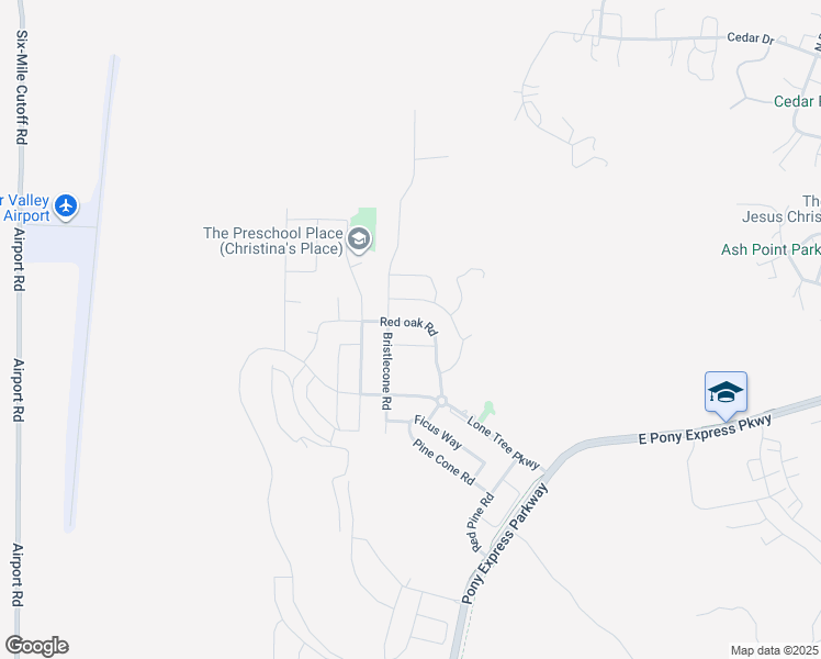map of restaurants, bars, coffee shops, grocery stores, and more near 2008 Sycamore Drive in Eagle Mountain