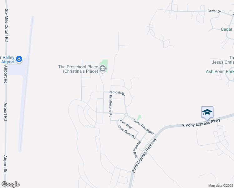 map of restaurants, bars, coffee shops, grocery stores, and more near 2008 Sycamore Drive in Eagle Mountain