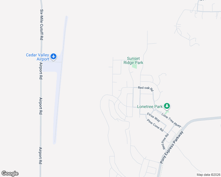 map of restaurants, bars, coffee shops, grocery stores, and more near 7747 North Seabiscuit Road in Eagle Mountain