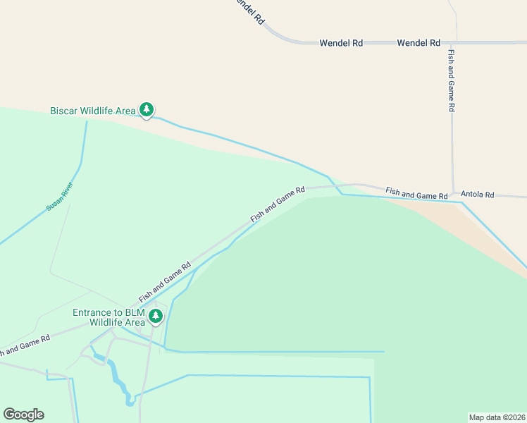 map of restaurants, bars, coffee shops, grocery stores, and more near Fish and Game Road in Wendel