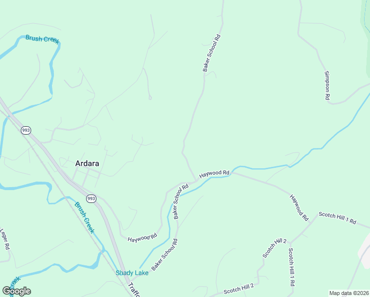 map of restaurants, bars, coffee shops, grocery stores, and more near 3132 Baker School Road in Irwin