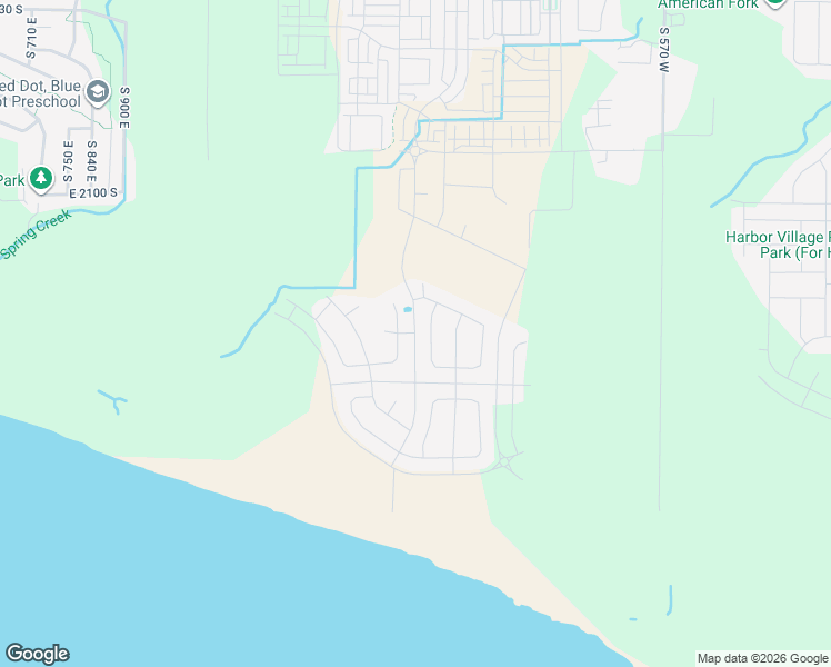 map of restaurants, bars, coffee shops, grocery stores, and more near 899 South 900 West in American Fork