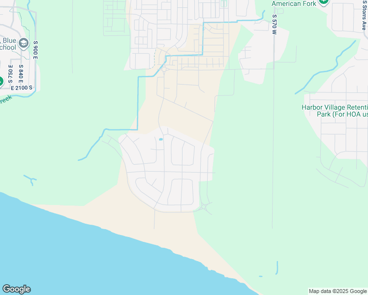 map of restaurants, bars, coffee shops, grocery stores, and more near 6998 W 7300 N in American Fork