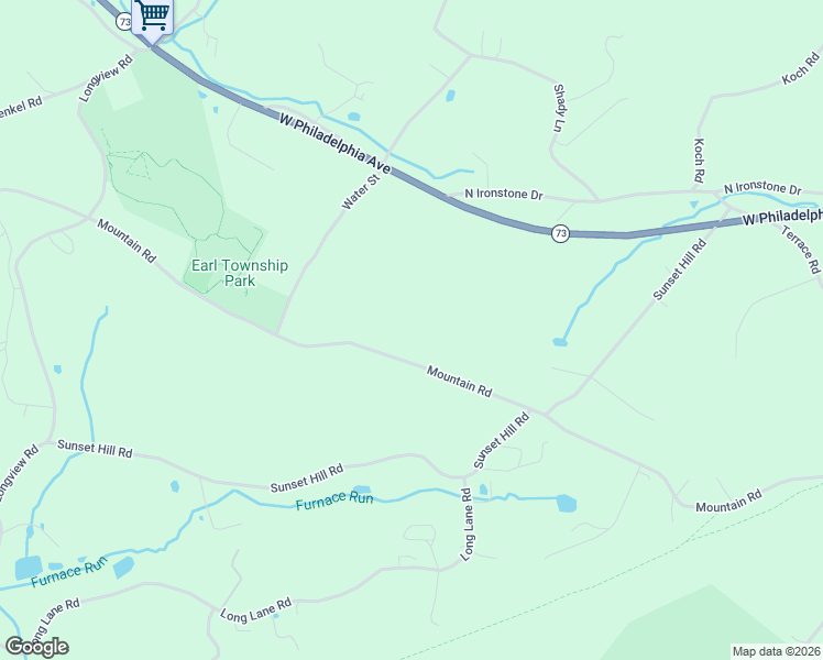 map of restaurants, bars, coffee shops, grocery stores, and more near 742 Mountain Road in Boyertown