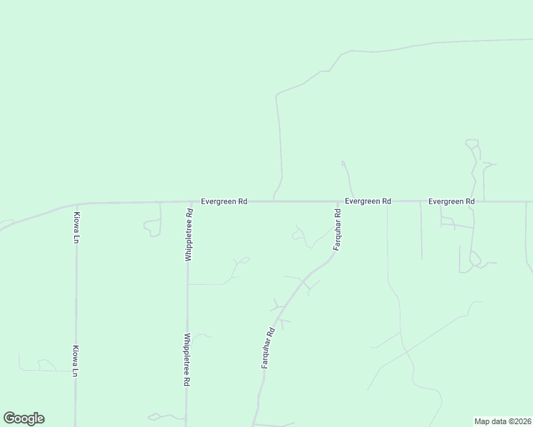 map of restaurants, bars, coffee shops, grocery stores, and more near 16445 Evergreen Road in Cottonwood