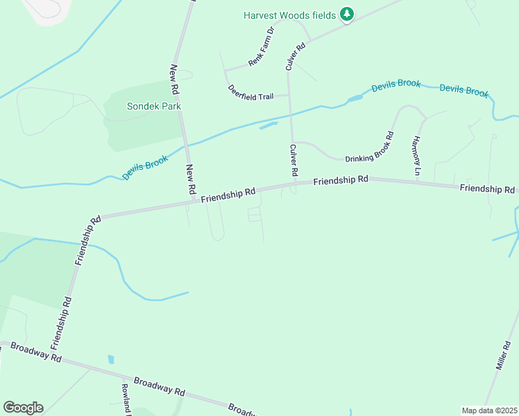 map of restaurants, bars, coffee shops, grocery stores, and more near 273-297 Friendship Road in South Brunswick Township