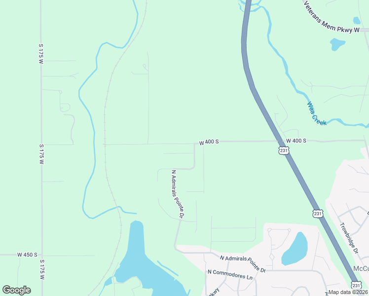 map of restaurants, bars, coffee shops, grocery stores, and more near 4012 South 100 West in Lafayette