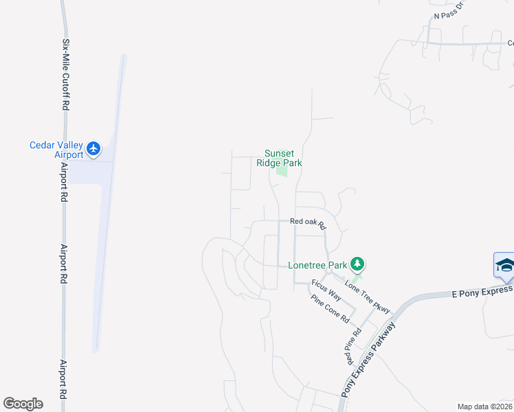 map of restaurants, bars, coffee shops, grocery stores, and more near 7803 North Sweetbriar Road in Eagle Mountain