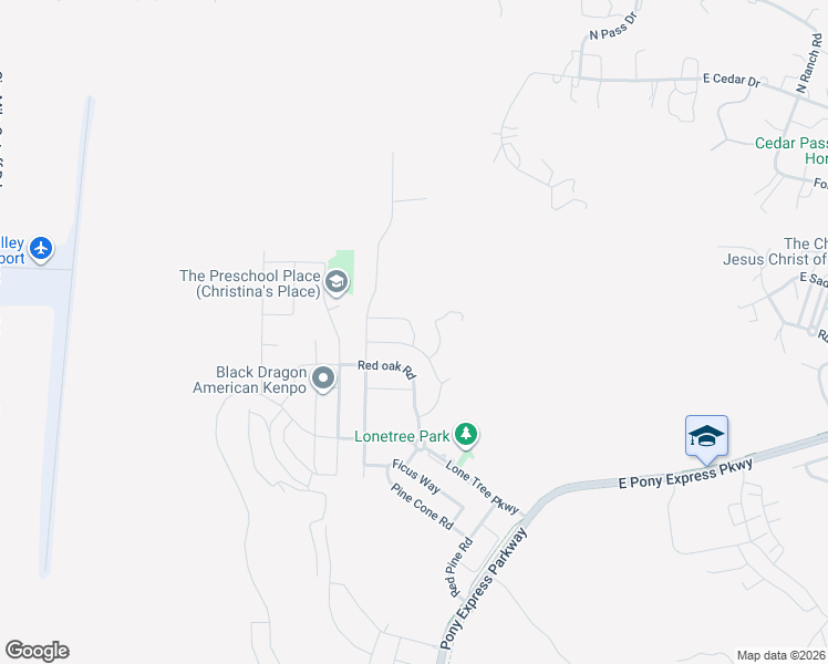 map of restaurants, bars, coffee shops, grocery stores, and more near North Blue Spruce Road in Eagle Mountain