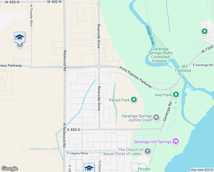 map of restaurants, bars, coffee shops, grocery stores, and more near 263 East Polaris Drive in Saratoga Springs