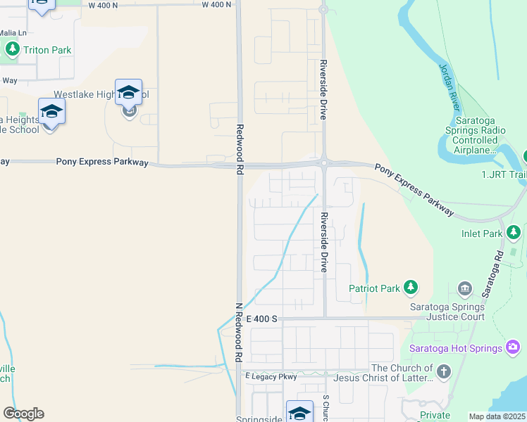 map of restaurants, bars, coffee shops, grocery stores, and more near 53 East Polaris Drive in Saratoga Springs