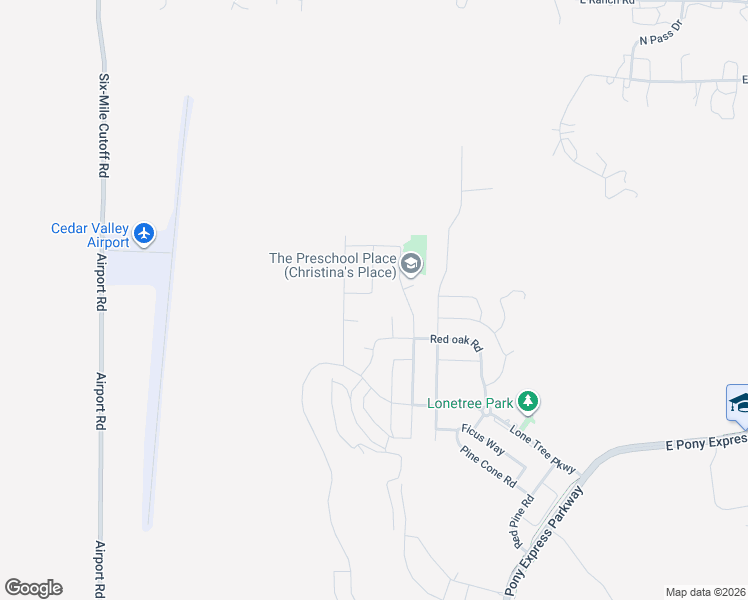 map of restaurants, bars, coffee shops, grocery stores, and more near 1794 Johnstown Road in Eagle Mountain