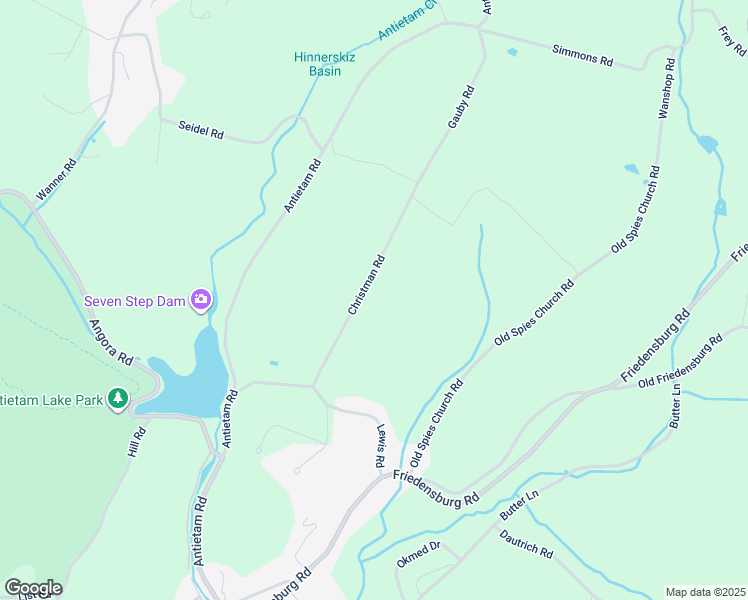 map of restaurants, bars, coffee shops, grocery stores, and more near 22 Christman Road in Reading