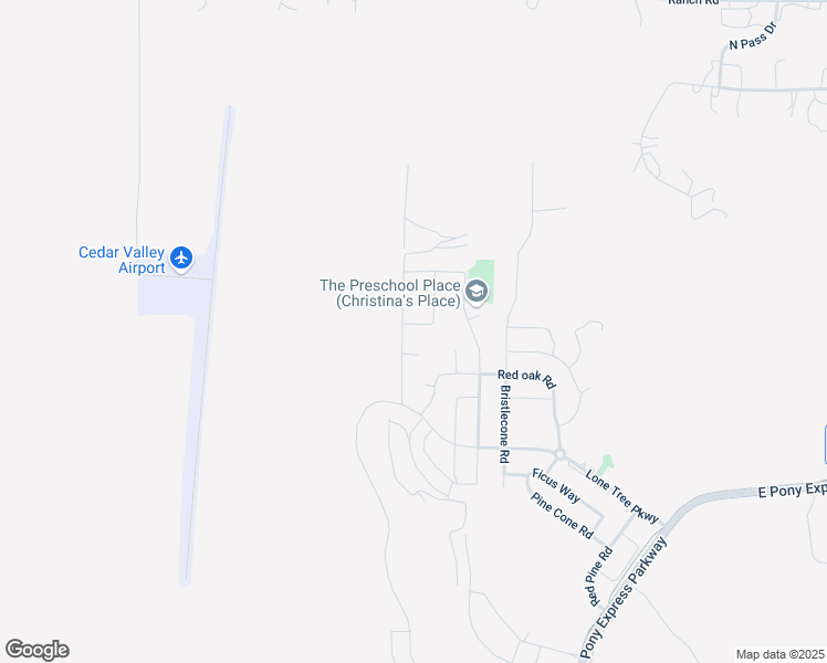 map of restaurants, bars, coffee shops, grocery stores, and more near 7896 Seabiscuit Road in Eagle Mountain