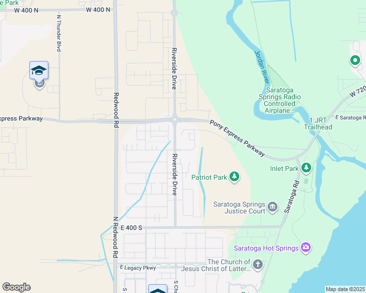 map of restaurants, bars, coffee shops, grocery stores, and more near 246 East Polaris Drive in Saratoga Springs