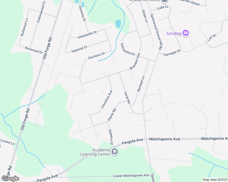 map of restaurants, bars, coffee shops, grocery stores, and more near 19 Christina Avenue in Monroe Township