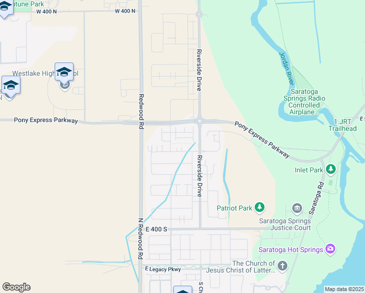 map of restaurants, bars, coffee shops, grocery stores, and more near 158 East Polaris Drive in Saratoga Springs