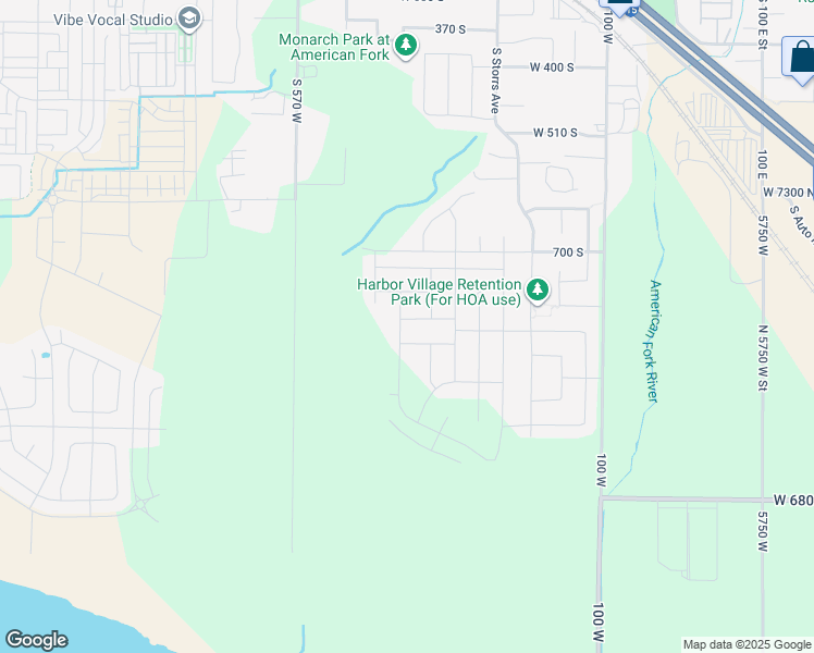 map of restaurants, bars, coffee shops, grocery stores, and more near 417 West 800 South in American Fork