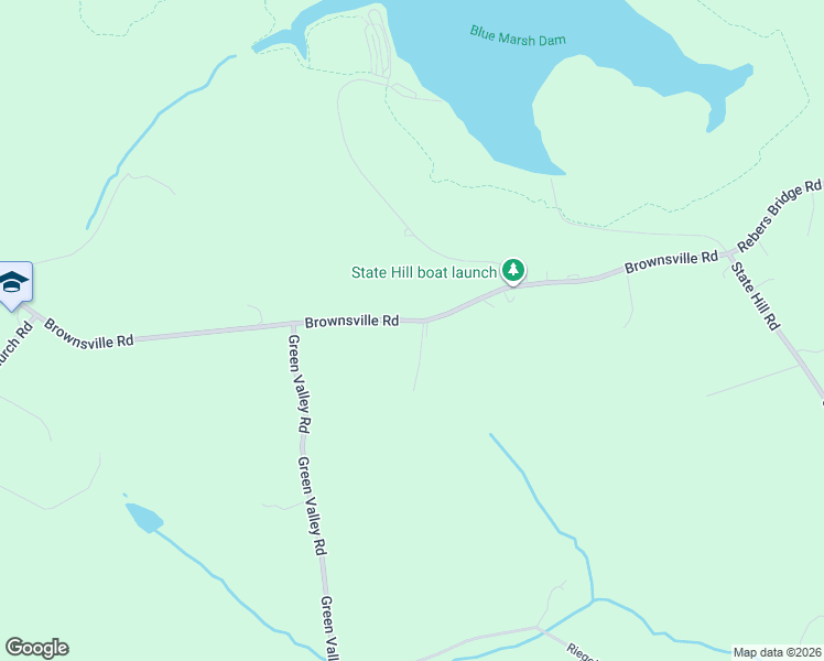 map of restaurants, bars, coffee shops, grocery stores, and more near 644 Brownsville Road in Sinking Spring