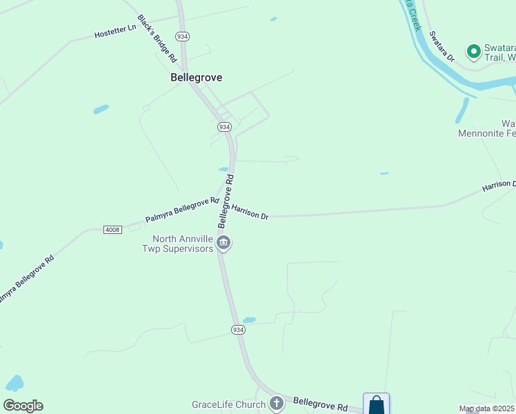 map of restaurants, bars, coffee shops, grocery stores, and more near in Annville