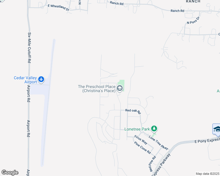 map of restaurants, bars, coffee shops, grocery stores, and more near 7928 Seattle Slew Road in Eagle Mountain