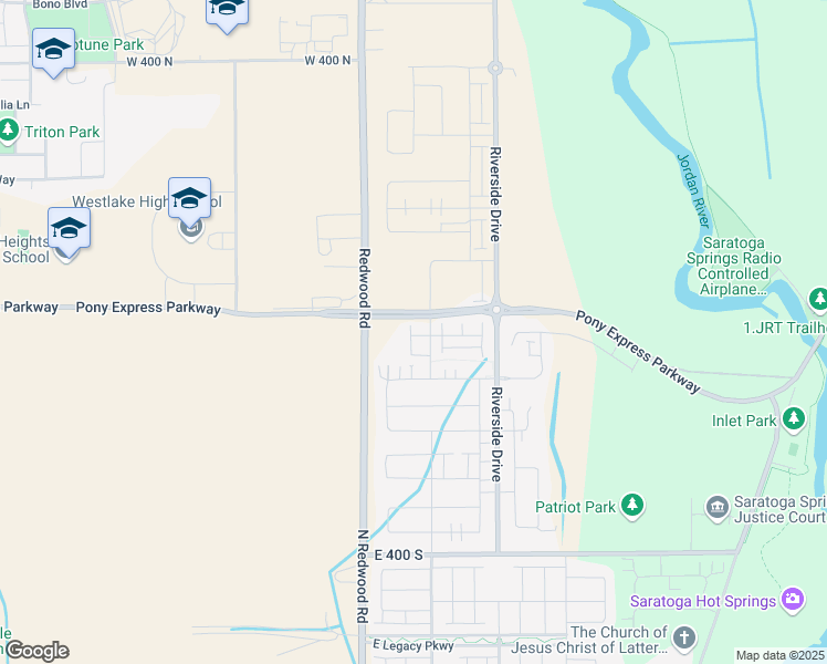 map of restaurants, bars, coffee shops, grocery stores, and more near 84 East Fairmont Place in Saratoga Springs