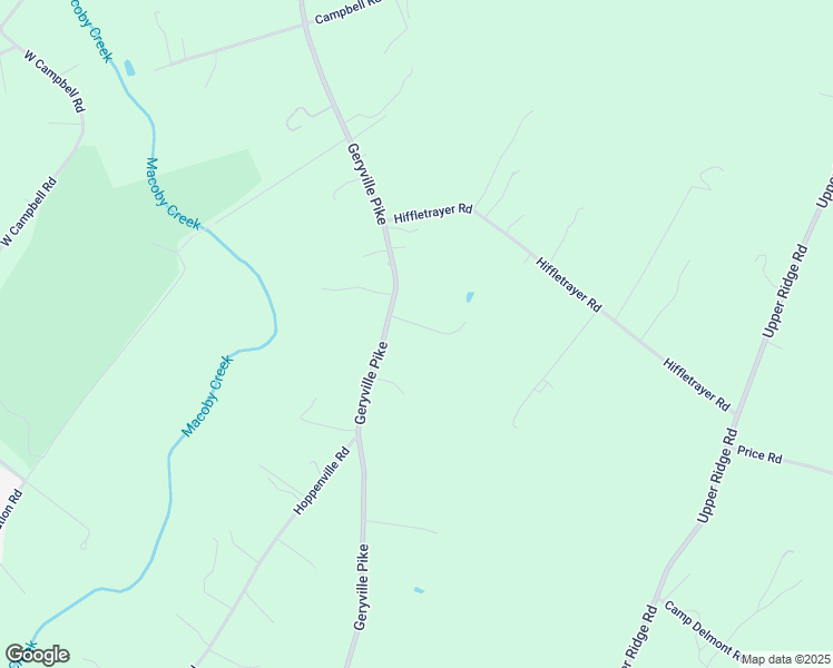 map of restaurants, bars, coffee shops, grocery stores, and more near 3715 Geryville Pike in Green Lane