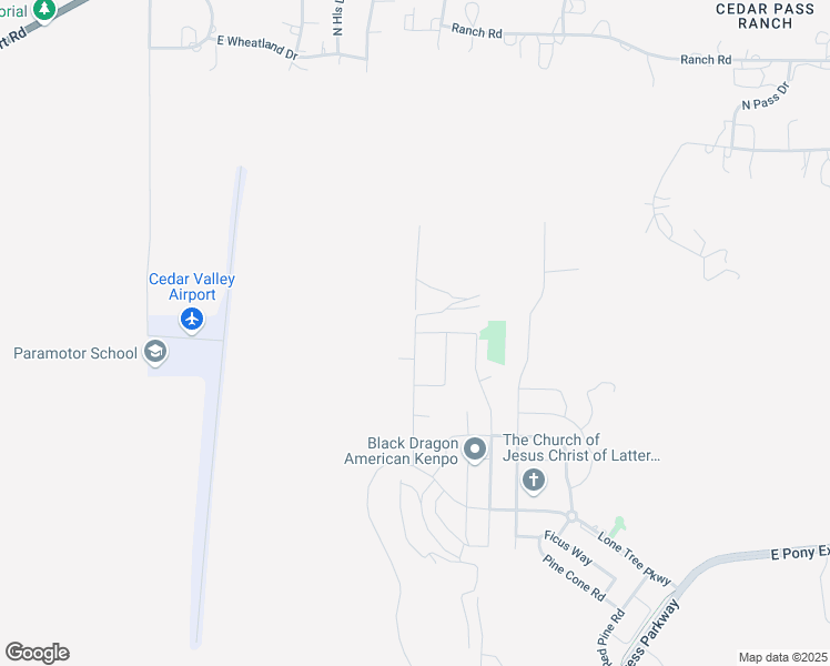 map of restaurants, bars, coffee shops, grocery stores, and more near 7747 North Seabiscuit Road in Eagle Mountain
