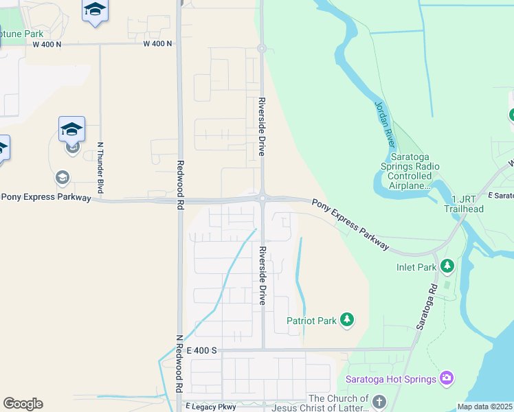 map of restaurants, bars, coffee shops, grocery stores, and more near 24 Baker Spring Cove in Saratoga Springs