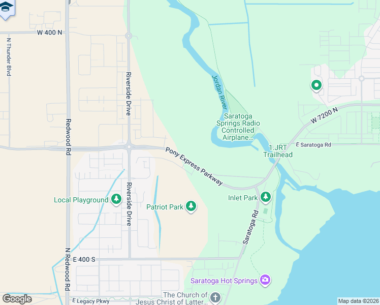 map of restaurants, bars, coffee shops, grocery stores, and more near 451 Kanab Creek Dr in Saratoga Springs