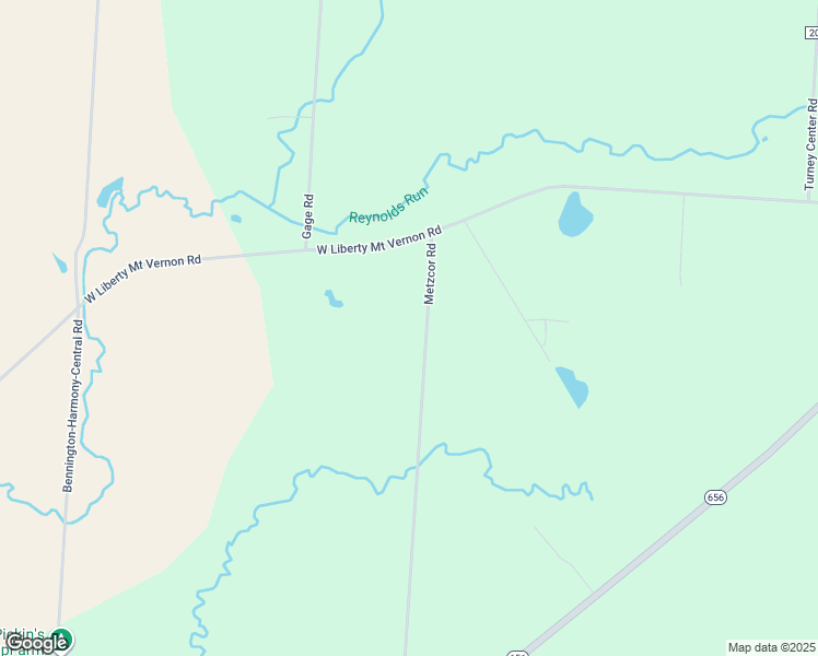 map of restaurants, bars, coffee shops, grocery stores, and more near 322 Township Road 209 in Marengo