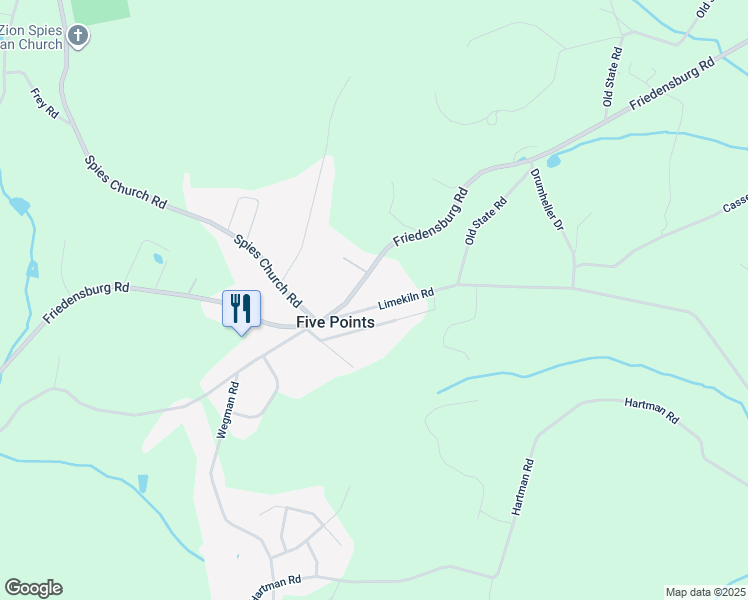map of restaurants, bars, coffee shops, grocery stores, and more near 41 Limekiln Road in Reading