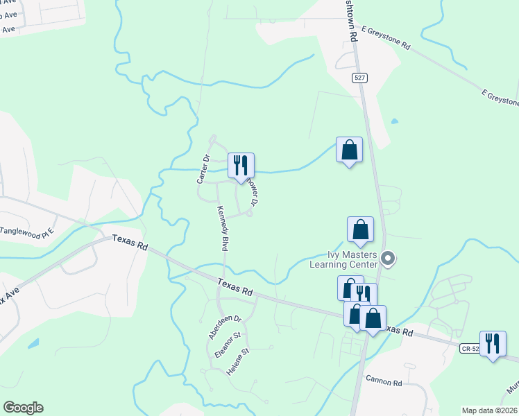 map of restaurants, bars, coffee shops, grocery stores, and more near 11 Eisenhower Drive in Old Bridge