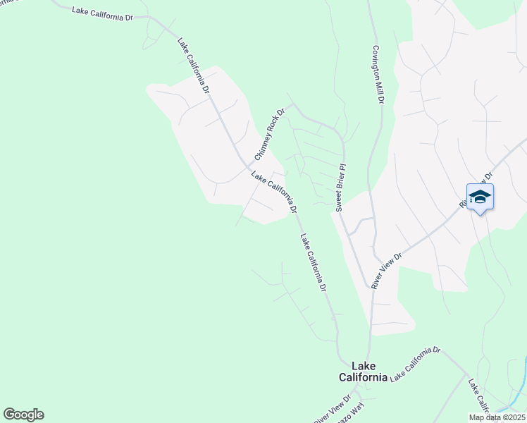 map of restaurants, bars, coffee shops, grocery stores, and more near 21933 Feather River Place in Cottonwood