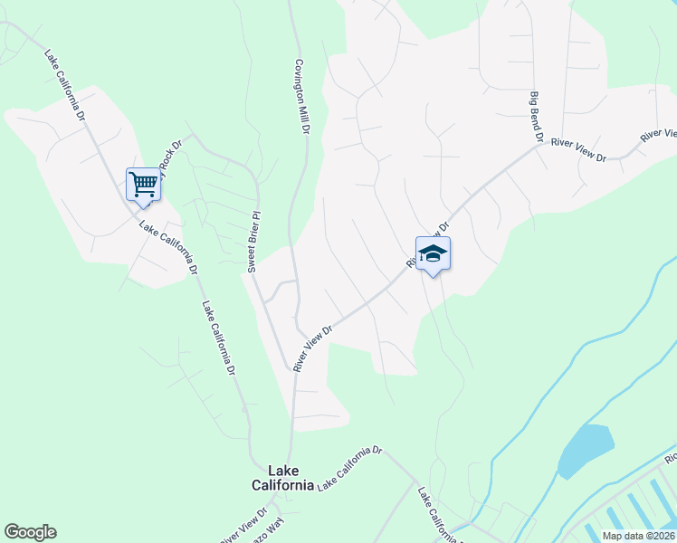 map of restaurants, bars, coffee shops, grocery stores, and more near 19542 Wildwood Place in Cottonwood