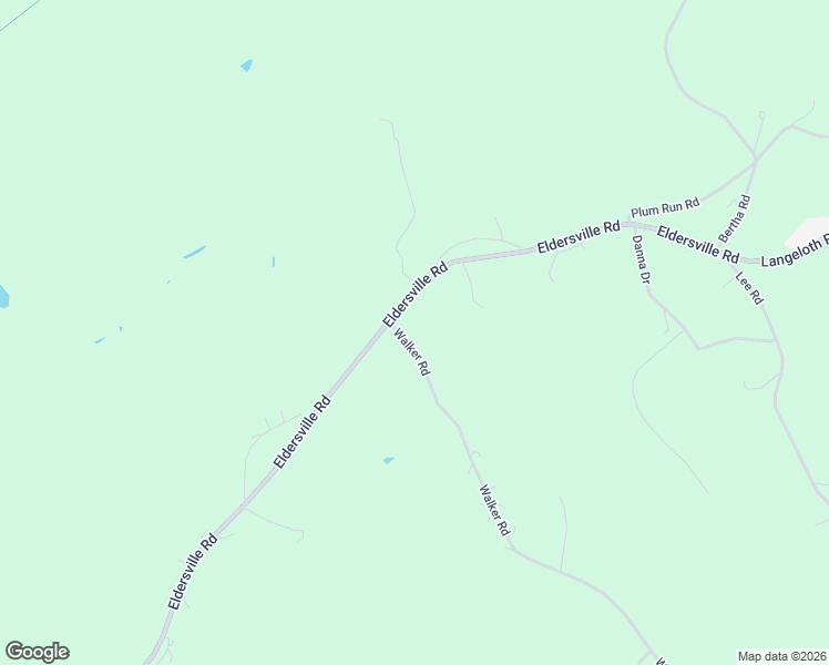 map of restaurants, bars, coffee shops, grocery stores, and more near 261 Walker Road in Burgettstown