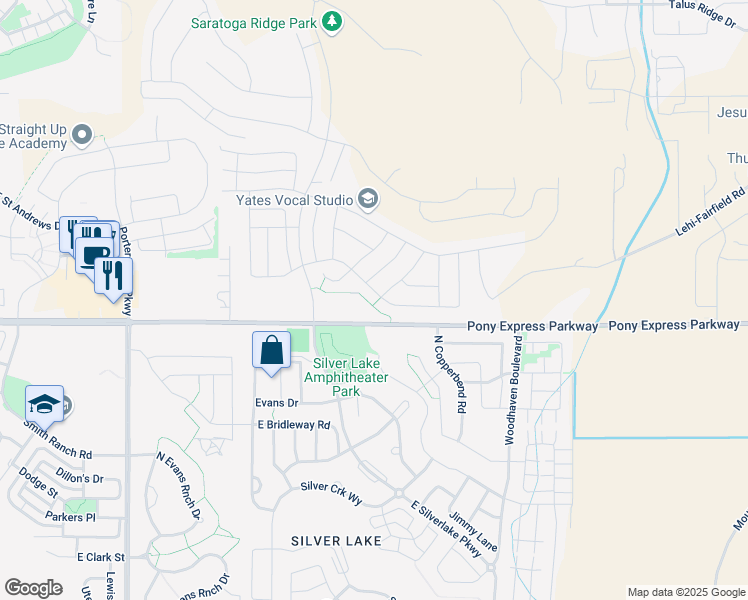 map of restaurants, bars, coffee shops, grocery stores, and more near 87 Foxmoor Way in Saratoga Springs