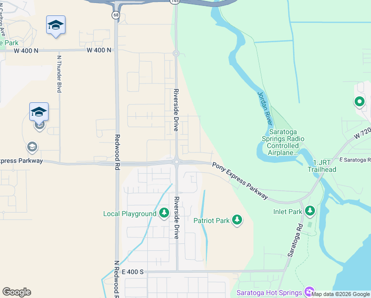 map of restaurants, bars, coffee shops, grocery stores, and more near 37 Bear River Road in Saratoga Springs