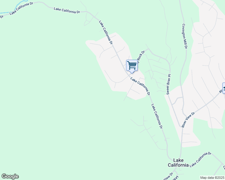 map of restaurants, bars, coffee shops, grocery stores, and more near 21859 Chimney Rock Drive in Cottonwood