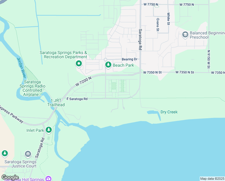 map of restaurants, bars, coffee shops, grocery stores, and more near 64 North Drydock Row in Saratoga Springs