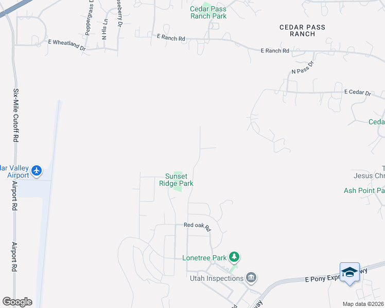 map of restaurants, bars, coffee shops, grocery stores, and more near in Eagle Mountain