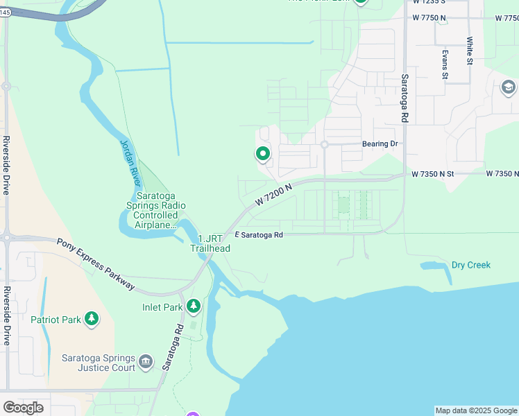 map of restaurants, bars, coffee shops, grocery stores, and more near 878 Lubber Lane in Eagle Mountain