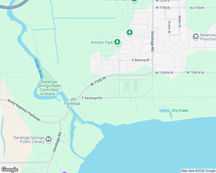 map of restaurants, bars, coffee shops, grocery stores, and more near 61 North Carpenter Lane in Saratoga Springs