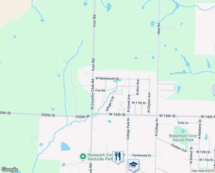 map of restaurants, bars, coffee shops, grocery stores, and more near 1829 Cypress Drive in Maryville