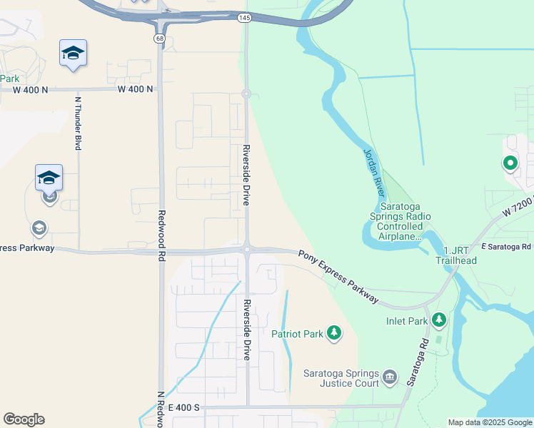 map of restaurants, bars, coffee shops, grocery stores, and more near 82 North Bear River Road in Saratoga Springs