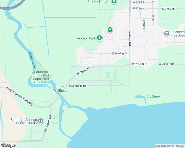 map of restaurants, bars, coffee shops, grocery stores, and more near 73 North Carpenter Lane in Saratoga Springs